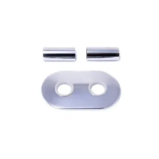 Zestaw maskujący rozeta pojedyncza z tulejami | Ldhiver.eu