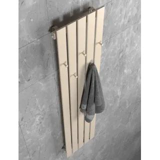 Grzejnik dekoracyjny KARMA z wieszakami 5 PROFILI