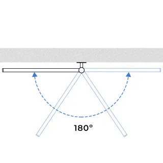 Grzejnik łazienkowy elektryczny ARABESQUE Sensor - CHROM