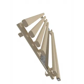 Grzejnik dekoracyjny z lustrem RUSTIQUE Mirror | LDhiver.eu