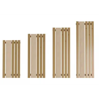 Grzejnik dekoracyjny Karma Wood z wieszakami | Ldhiver.eu