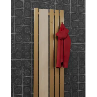 Grzejnik dekoracyjny Karma Wood z wieszakami | Ldhiver.eu