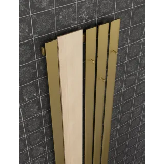 Grzejnik dekoracyjny Karma Wood z wieszakami | Ldhiver.eu