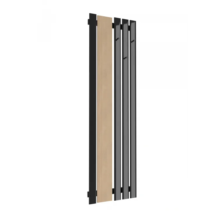 Grzejnik dekoracyjny Karma Wood z wieszakami | Ldhiver.eu