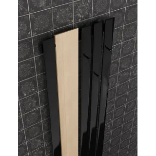 Grzejnik dekoracyjny Karma Wood z wieszakami | Ldhiver.eu