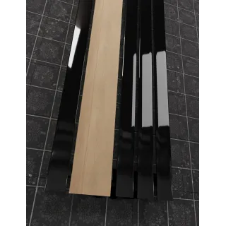 Grzejnik dekoracyjny Karma Wood z wieszakami | Ldhiver.eu