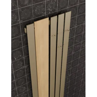 Grzejnik dekoracyjny Karma Wood z wieszakami | Ldhiver.eu