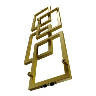 Grzejnik dekoracyjny pionowy Modulo prostokąty | LDhiver.eu