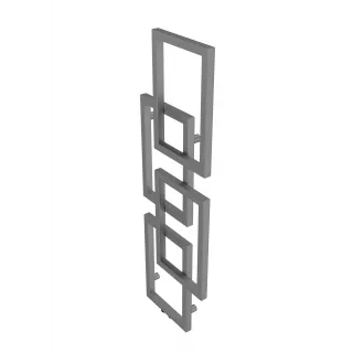 Grzejnik dekoracyjny pionowy Modulo prostokąty | LDhiver.eu