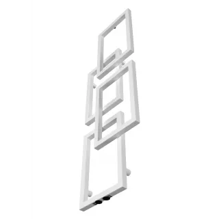 Grzejnik dekoracyjny pionowy Modulo prostokąty | LDhiver.eu