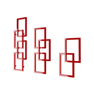 Grzejnik dekoracyjny pionowy Modulo prostokąty | LDhiver.eu