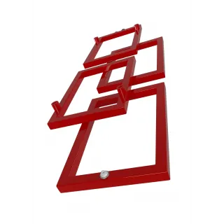 Grzejnik dekoracyjny pionowy Modulo prostokąty | LDhiver.eu