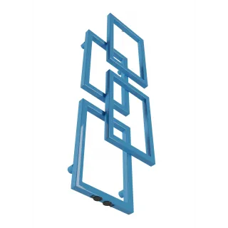 Grzejnik dekoracyjny pionowy Modulo prostokąty | LDhiver.eu