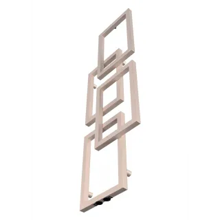 Grzejnik dekoracyjny pionowy Modulo prostokąty | LDhiver.eu