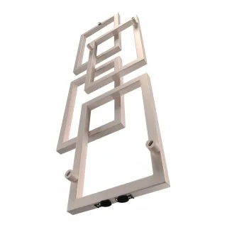 Grzejnik dekoracyjny pionowy Modulo prostokąty | LDhiver.eu