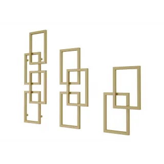 Grzejnik dekoracyjny pionowy Modulo prostokąty | LDhiver.eu