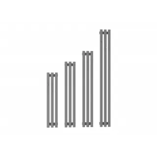 Grzejnik dekoracyjny BRISE z wieszakami 3-panele