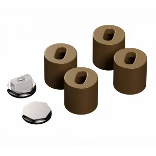 Uchwyty montażowe do grzejników - plastikowe