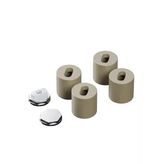 Uchwyty montażowe do grzejników - plastikowe