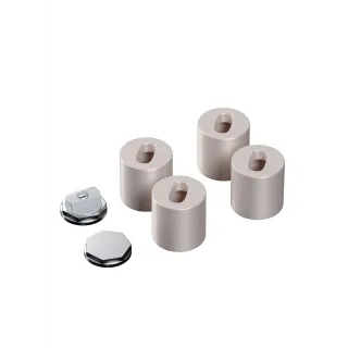 Uchwyty montażowe do grzejników + zaślepka + odpowietrzni | LDhiver.eu