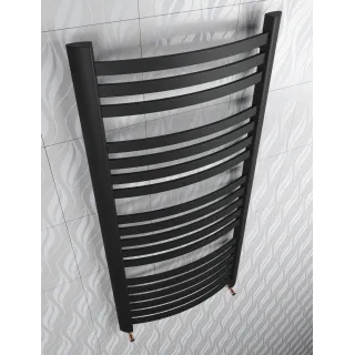 Grzejnik łazienkowy HARMONIE czarny mat LDhiver.eu A