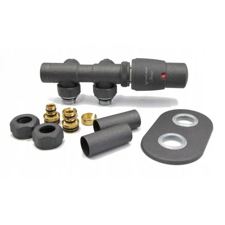 Zawór termostatyczny TWINS ALL IN ONE złoty