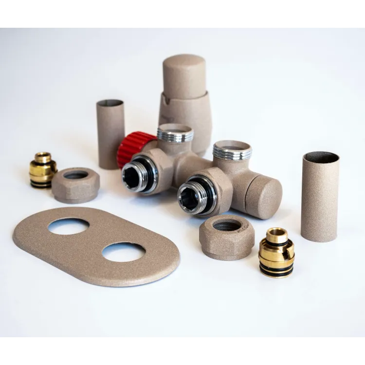 Zawór termostatyczny TWINS ALL IN ONE złoty | Ldhiver.eu