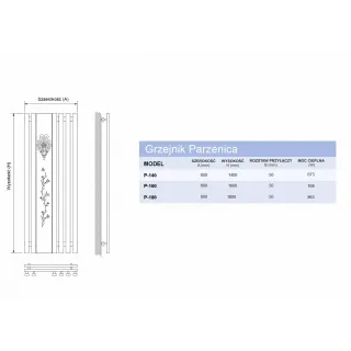 Grzejnik dekoracyjny Alpini