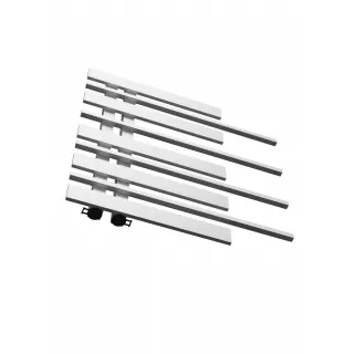 Grzejnik dekoracyjny Pianini 5-profili Lewy