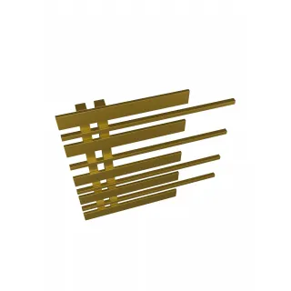 Grzejnik dekoracyjny Pianini 5-profili Lewy