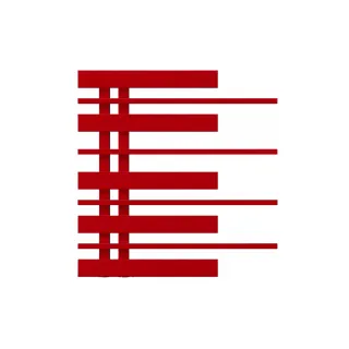 Grzejnik dekoracyjny Pianini 5-profili Lewy