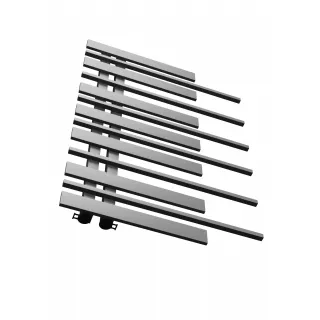 Grzejnik dekoracyjny Pianini 7-profili Lewy