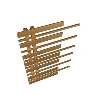 Grzejnik dekoracyjny Pianini 7-profili Lewy