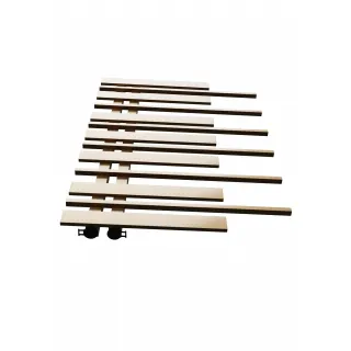 Grzejnik dekoracyjny Pianini 7-profili Lewy