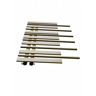 Grzejnik dekoracyjny Pianini 7-profili Lewy