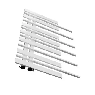 Grzejnik dekoracyjny Pianini 7-profili Lewy