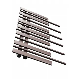 Grzejnik dekoracyjny Pianini 7-profili Lewy