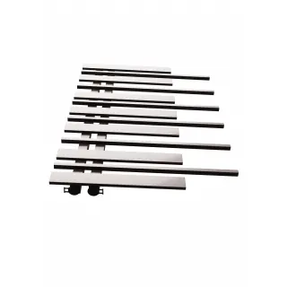 Grzejnik dekoracyjny Pianini 7-profili Lewy