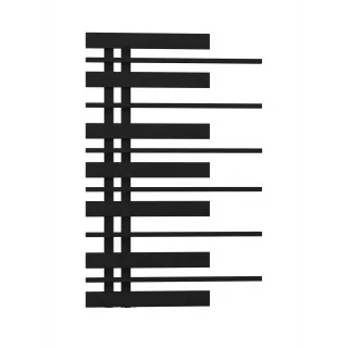 Grzejnik dekoracyjny Pianini 7-profili Lewy