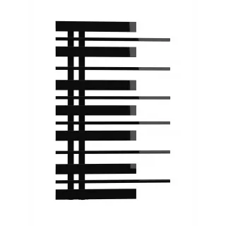 Grzejnik dekoracyjny Pianini 7-profili Lewy