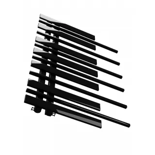 Grzejnik dekoracyjny Pianini 7-profili Lewy