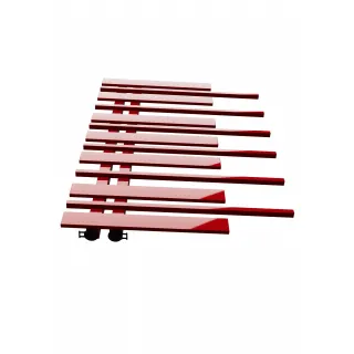 Grzejnik dekoracyjny Pianini 7-profili Lewy