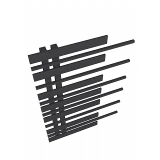 Grzejnik dekoracyjny Pianini 7-profili Lewy