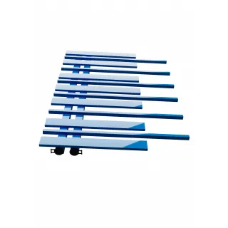 Grzejnik dekoracyjny Pianini 7-profili Lewy