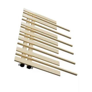 Grzejnik dekoracyjny Pianini 7-profili Lewy