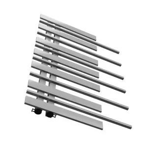 Grzejnik dekoracyjny Pianini 7-profili Lewy