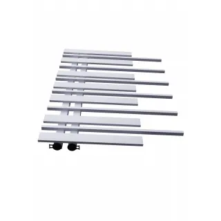 Grzejnik dekoracyjny Pianini 7-profili Lewy