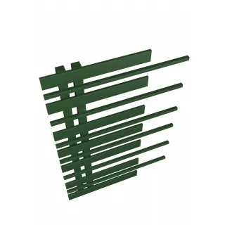 Grzejnik dekoracyjny Pianini 7-profili Lewy