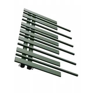 Grzejnik dekoracyjny Pianini 7-profili Lewy