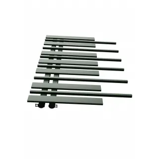 Grzejnik dekoracyjny Pianini 7-profili Lewy